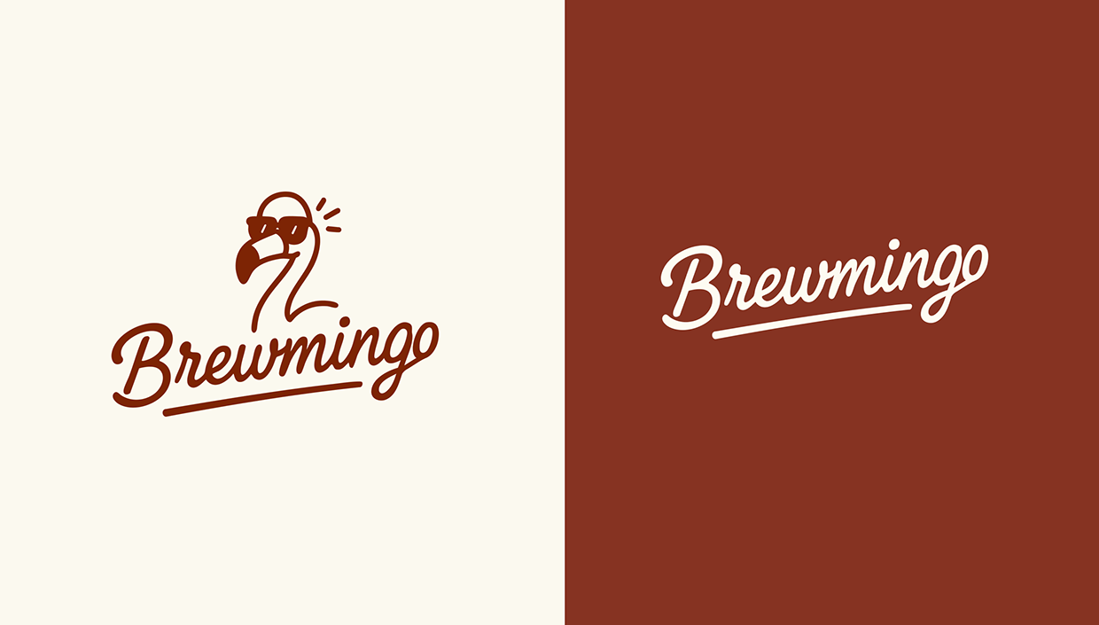 BREWMINGO Instant Coffee Packaging and Illustrations Image 3