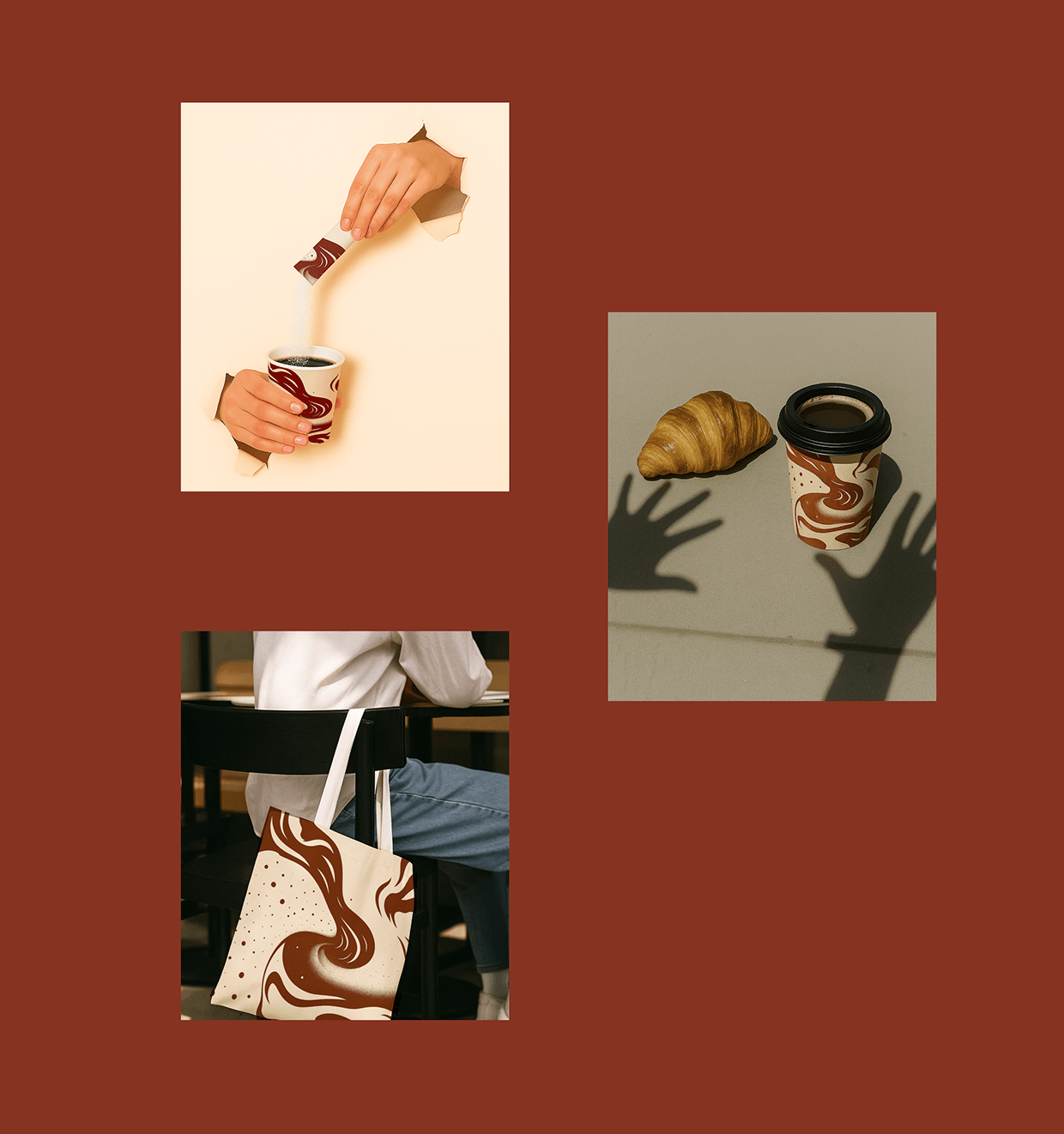 BREWMINGO Instant Coffee Packaging and Illustrations Image 11