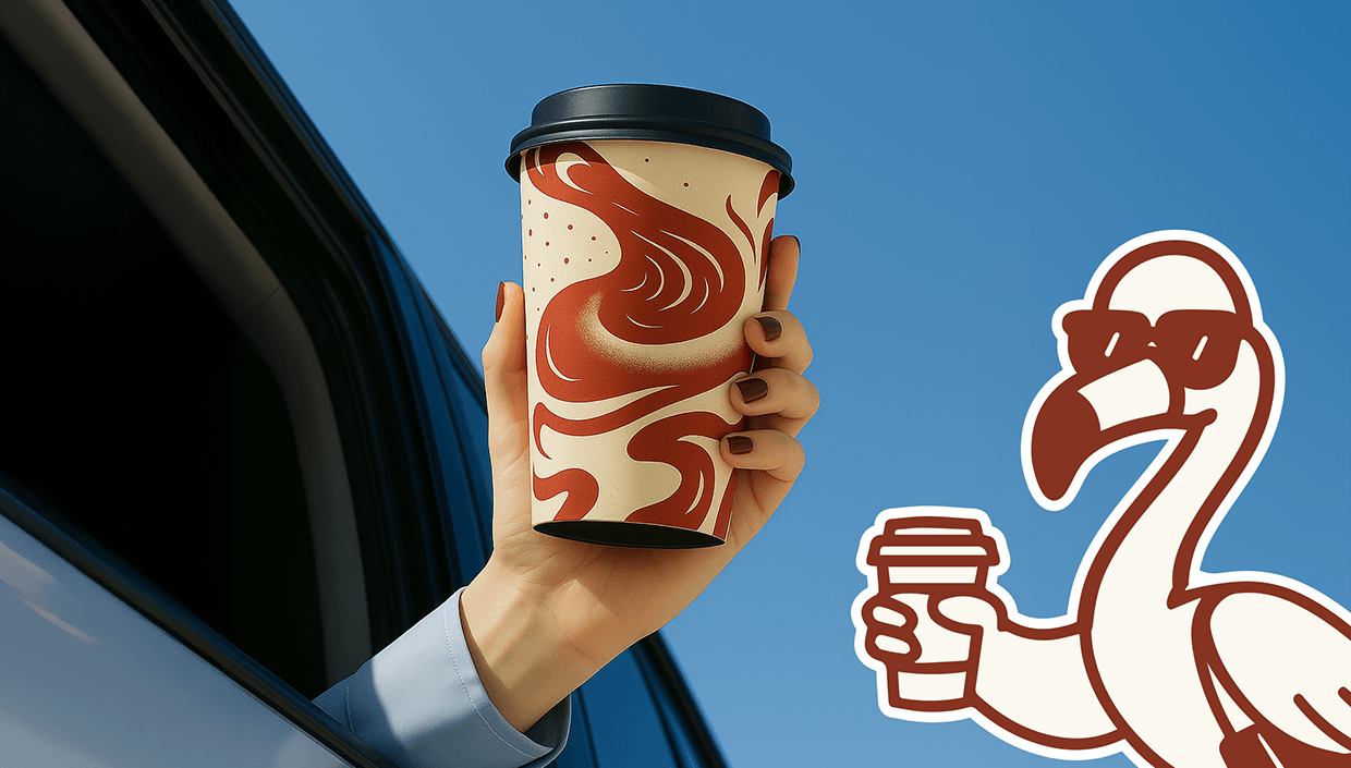 BREWMINGO Instant Coffee Packaging and Illustrations Image 12