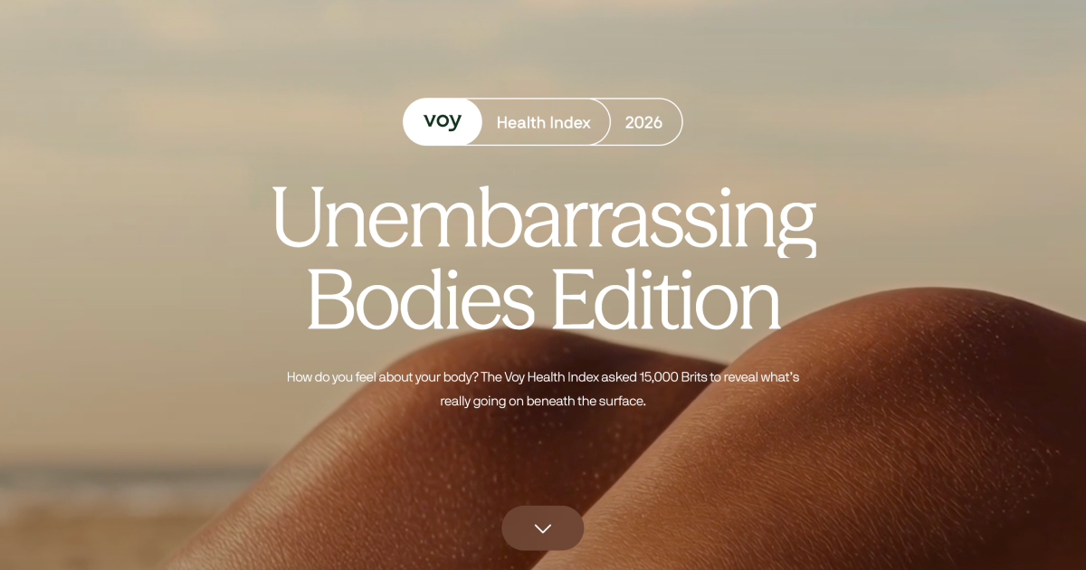 Voy Health Index | Unembarrassing Bodies Edition