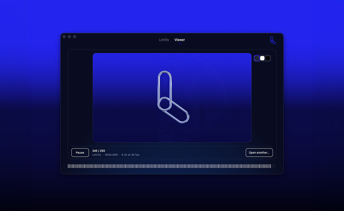 Lottify | Lottie image sequence compression MacOS app Image 3