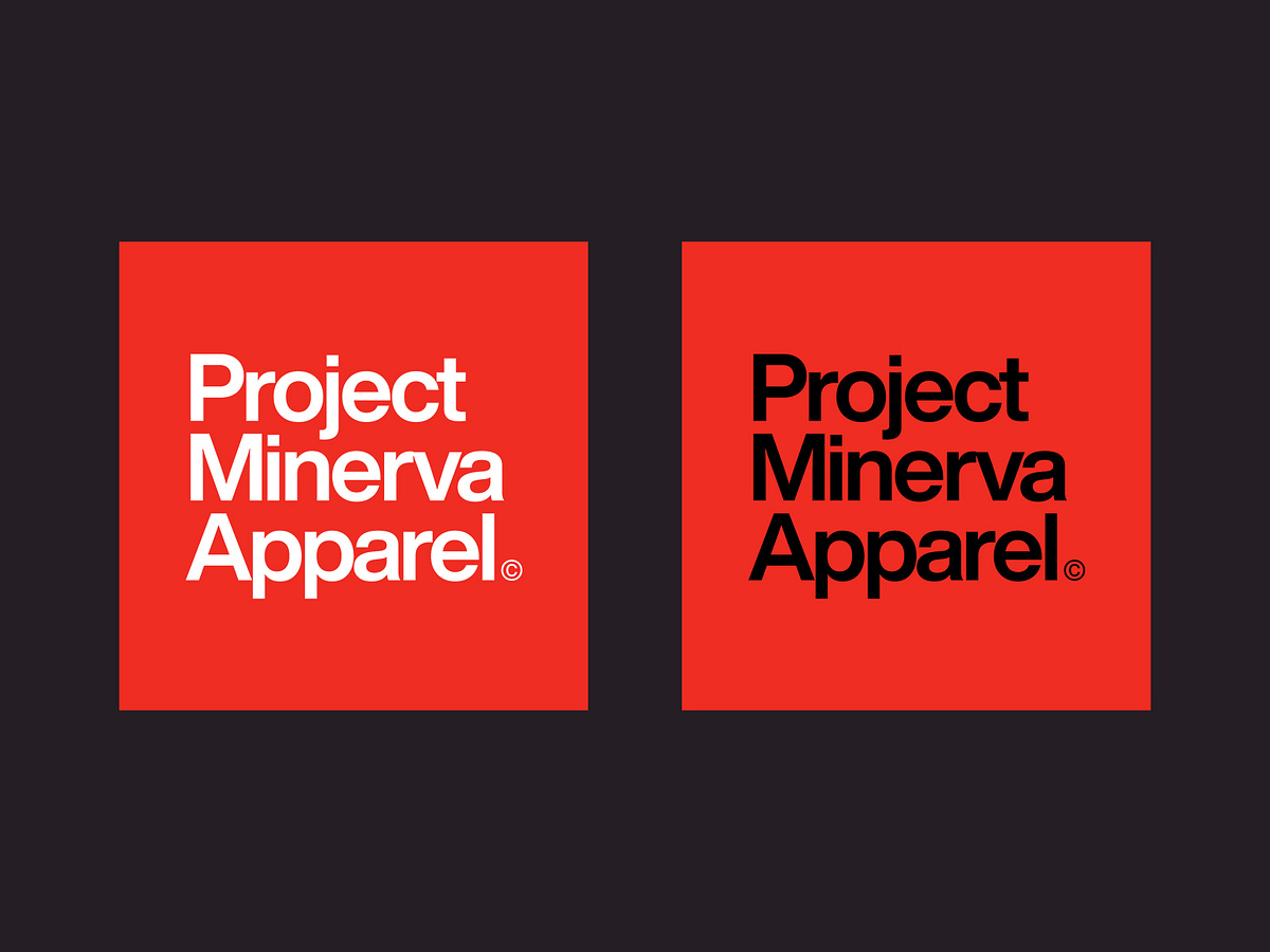 Project Minerva Apparel Logotype Image 1