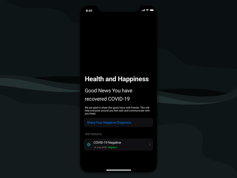 COVID-19 Recovering Notification by Mohamed Ismail