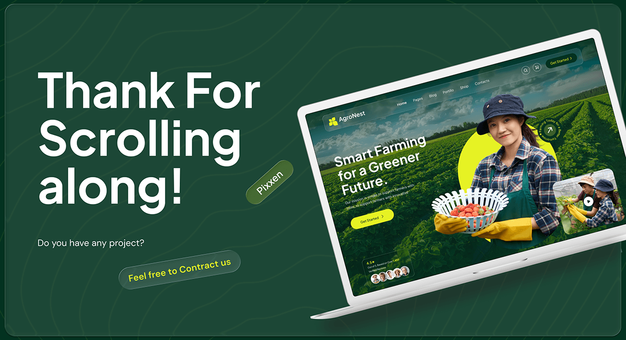 AgroNest | Agriculture Website | Smart UI/UX Design Image 12
