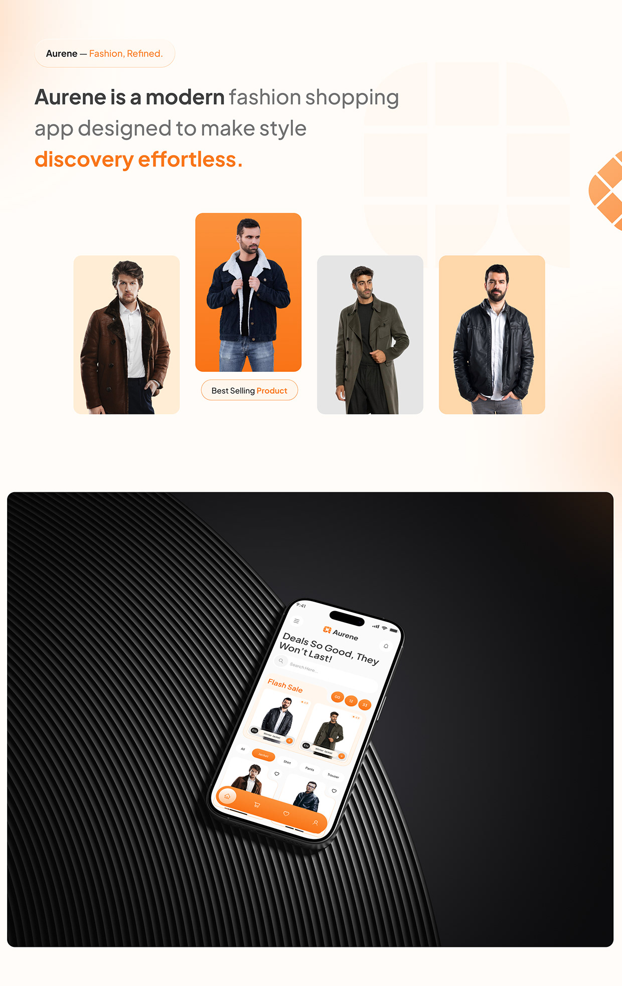 Aurene | Fashion Shopping App UI/UX Design Image 8