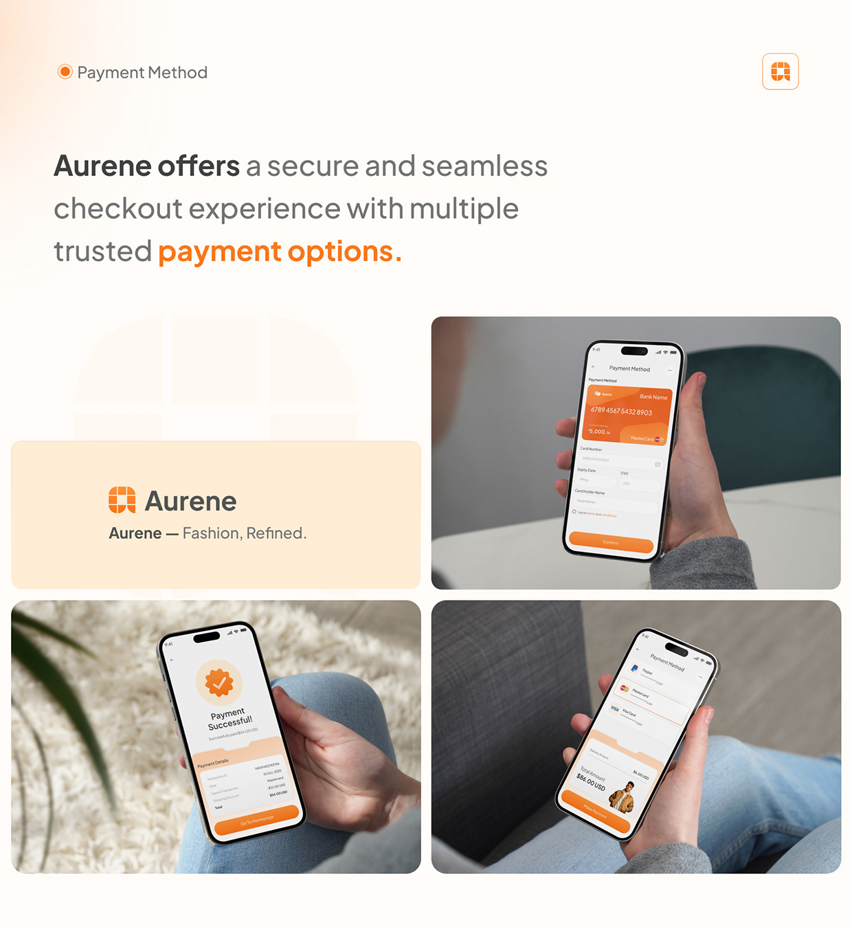 Aurene | Fashion Shopping App UI/UX Design Image 9
