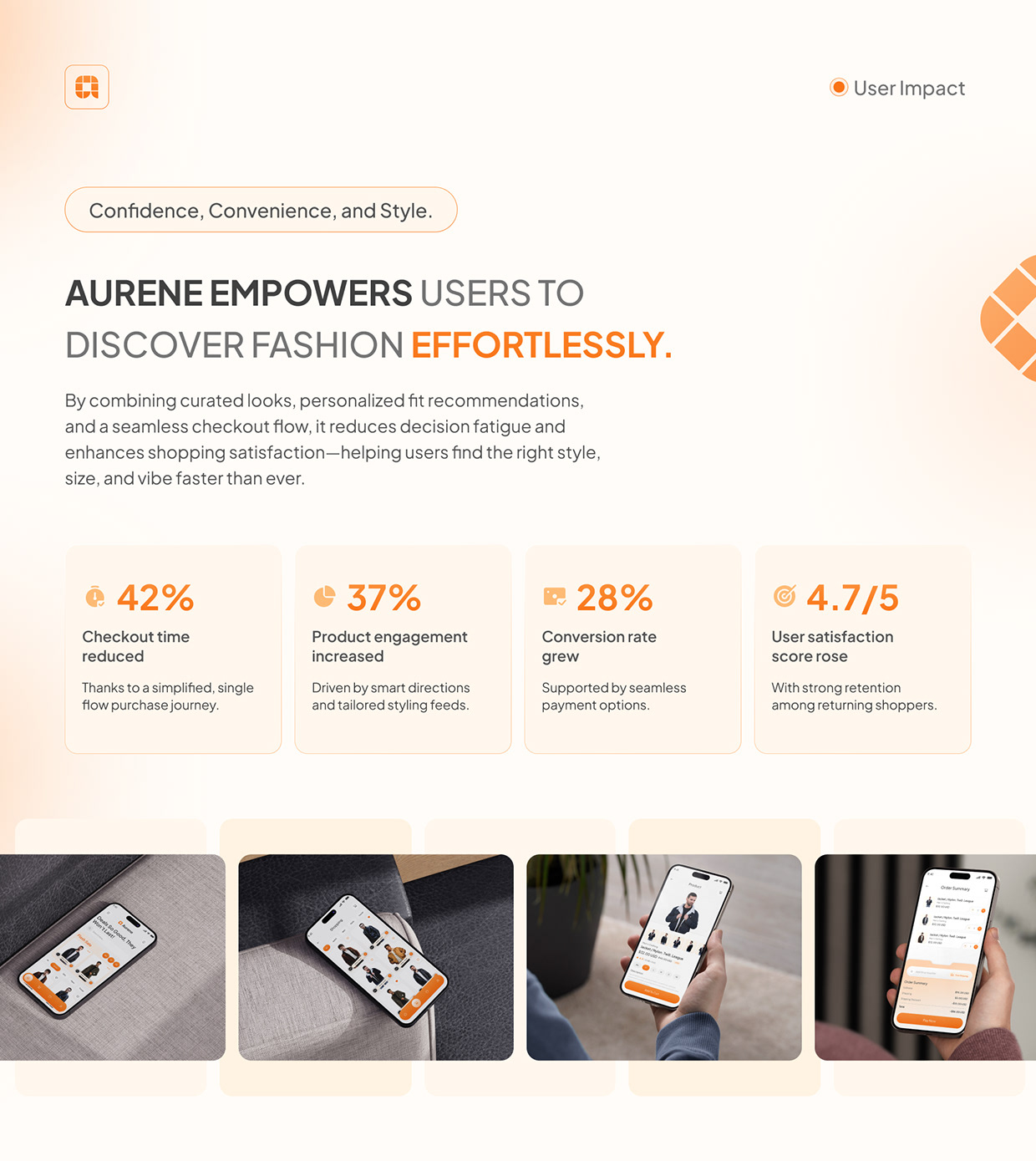 Aurene | Fashion Shopping App UI/UX Design Image 12