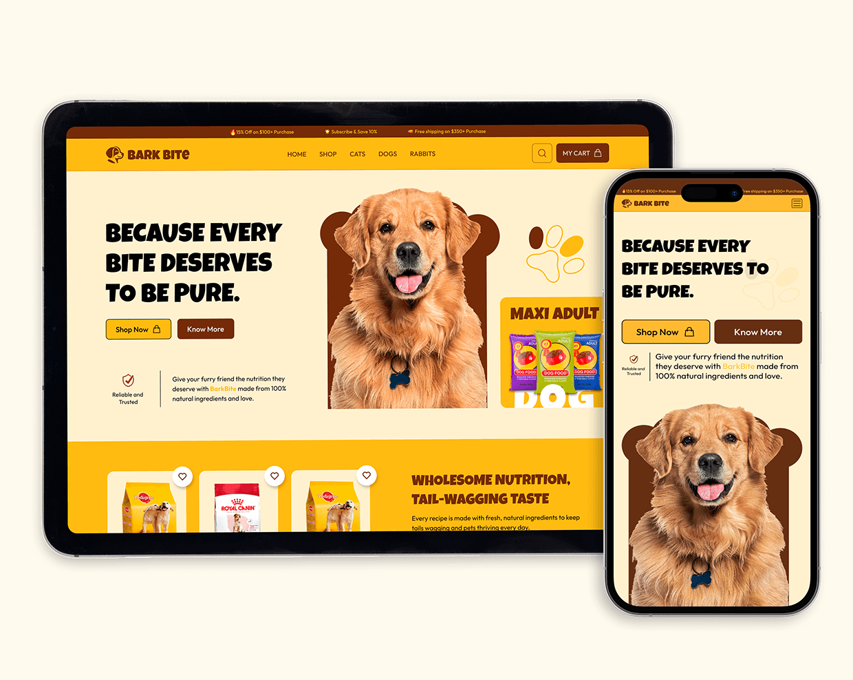 Bark Bite | Pet Food Online Shop | E-Commerce for Pets Image 4