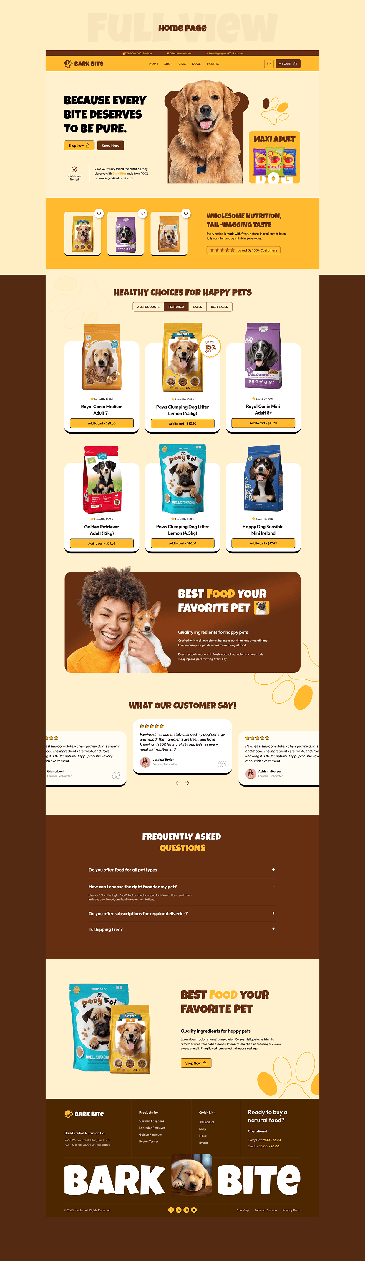 Bark Bite | Pet Food Online Shop | E-Commerce for Pets Image 8