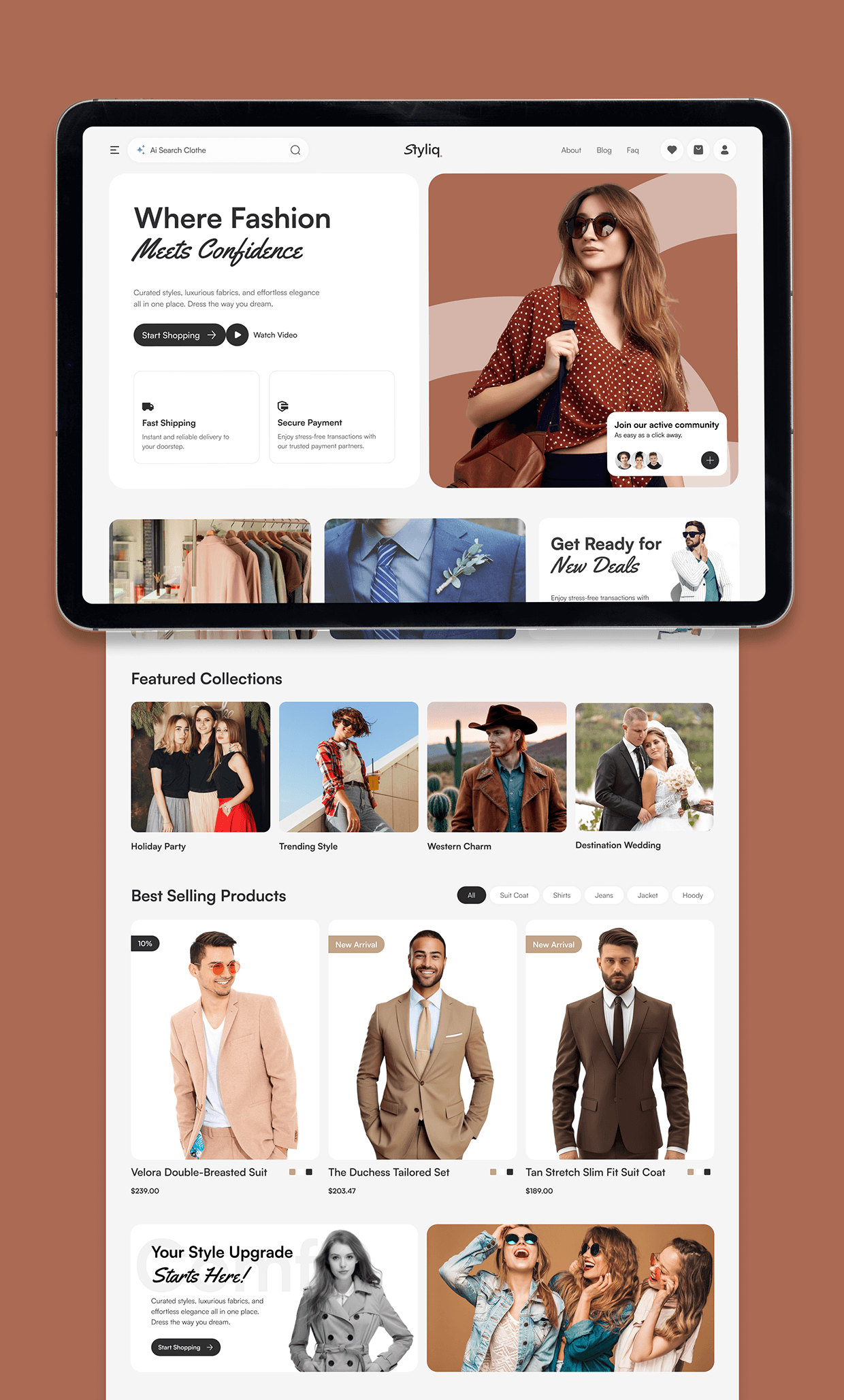 Styliq | Fashion E-Commerce Store | Stylish Shop Design Image 5