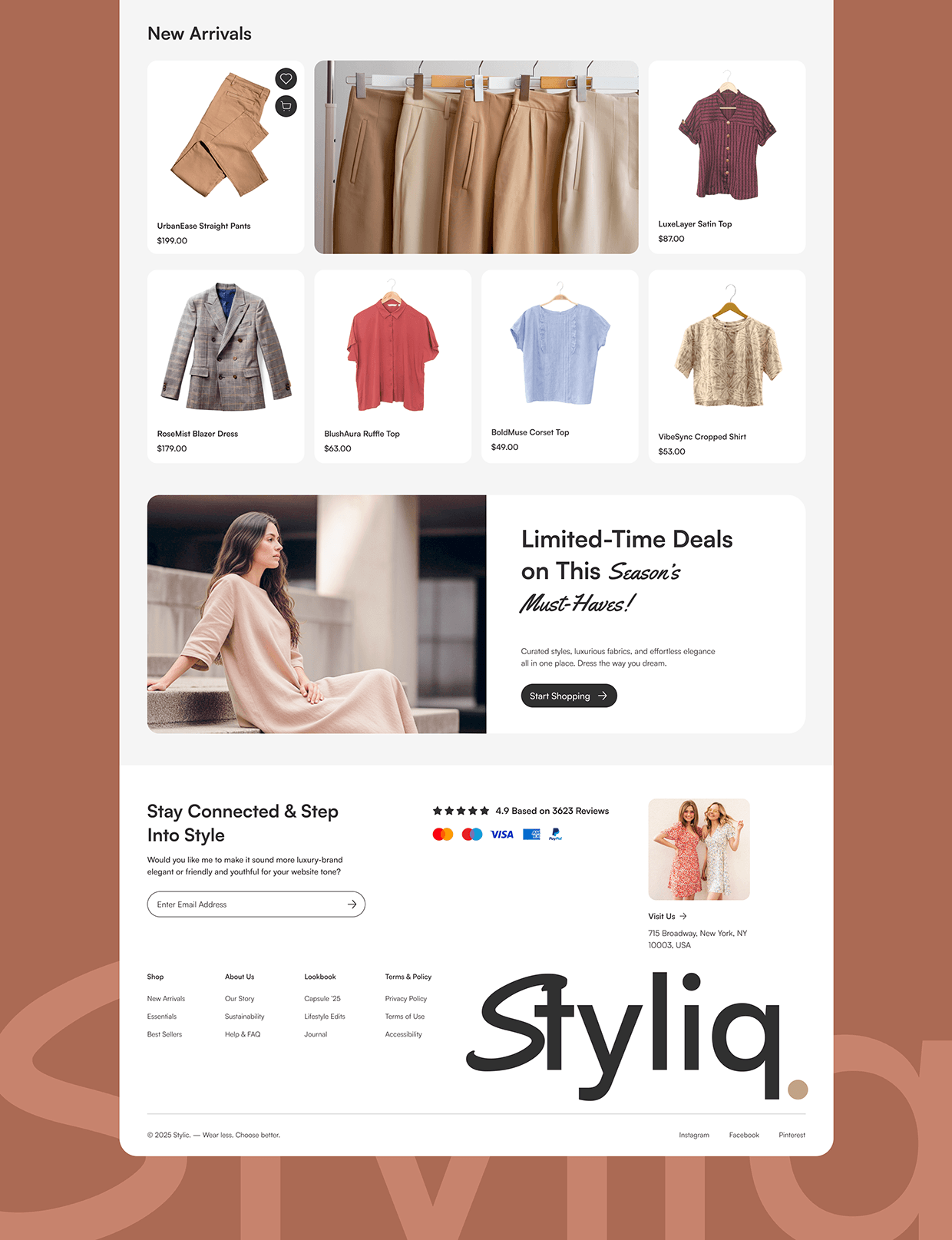 Styliq | Fashion E-Commerce Store | Stylish Shop Design Image 6