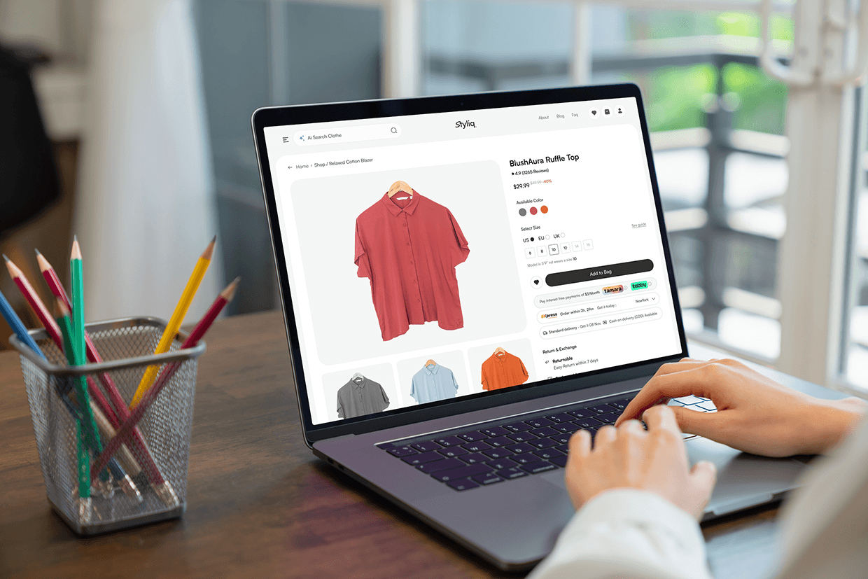 Styliq | Fashion E-Commerce Store | Stylish Shop Design Image 10