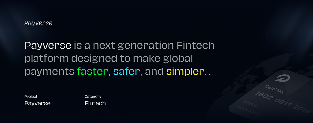 Payverse | Digital Wallet | Website UI/UX Design Image 0