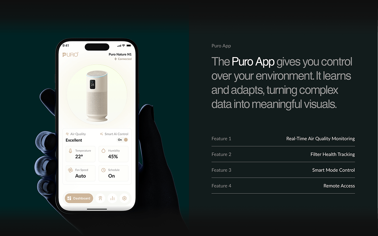 Puro | Air Purifier | Landing Page Design Image 10