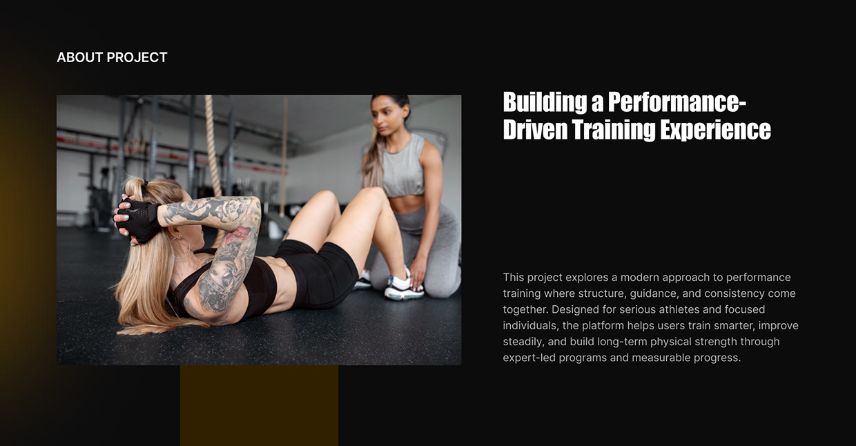 Lunafit - Modern Fitness & Gym Website UI/UX Design Image 1