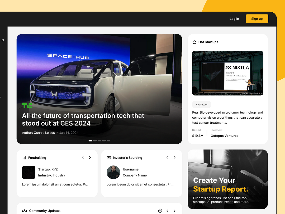 Improved Dashboard Design
