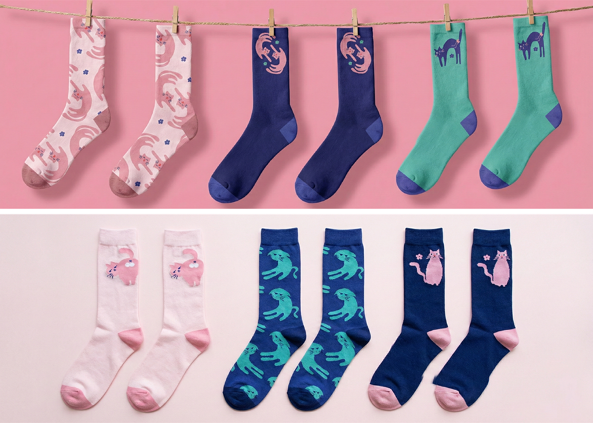 A playful flat vector cat collection designed for versatile prod Image 10