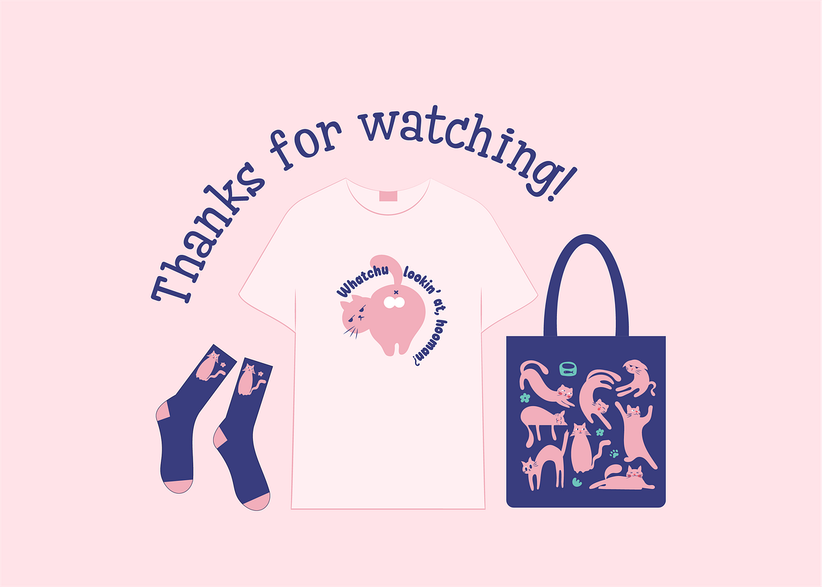 A playful flat vector cat collection designed for versatile prod Image 12