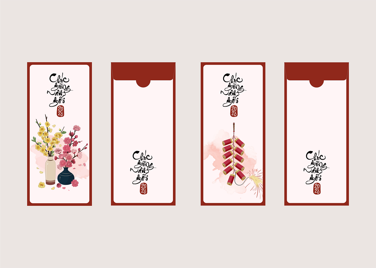 Vietnamese Lunar New Year Red Envelopes 2026 🧧 Image 0