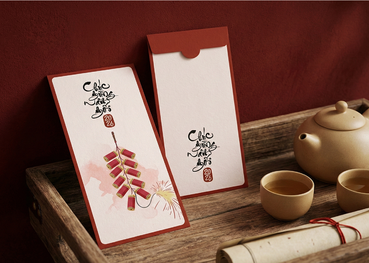 Vietnamese Lunar New Year Red Envelopes 2026 🧧 Image 2