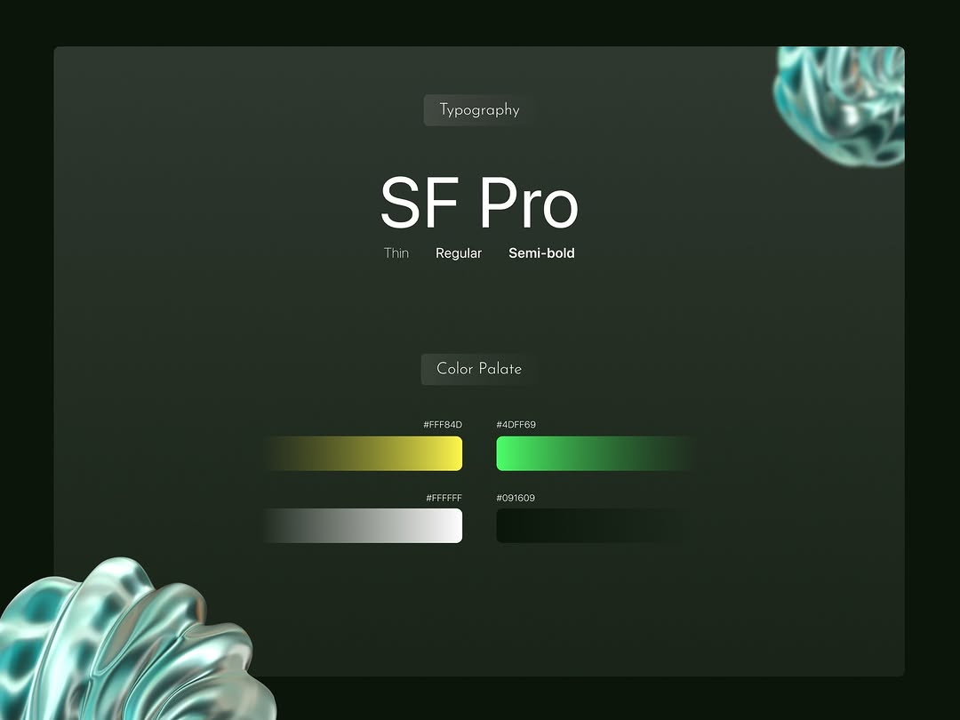 Hero section of a Financial Landing Page Image 1