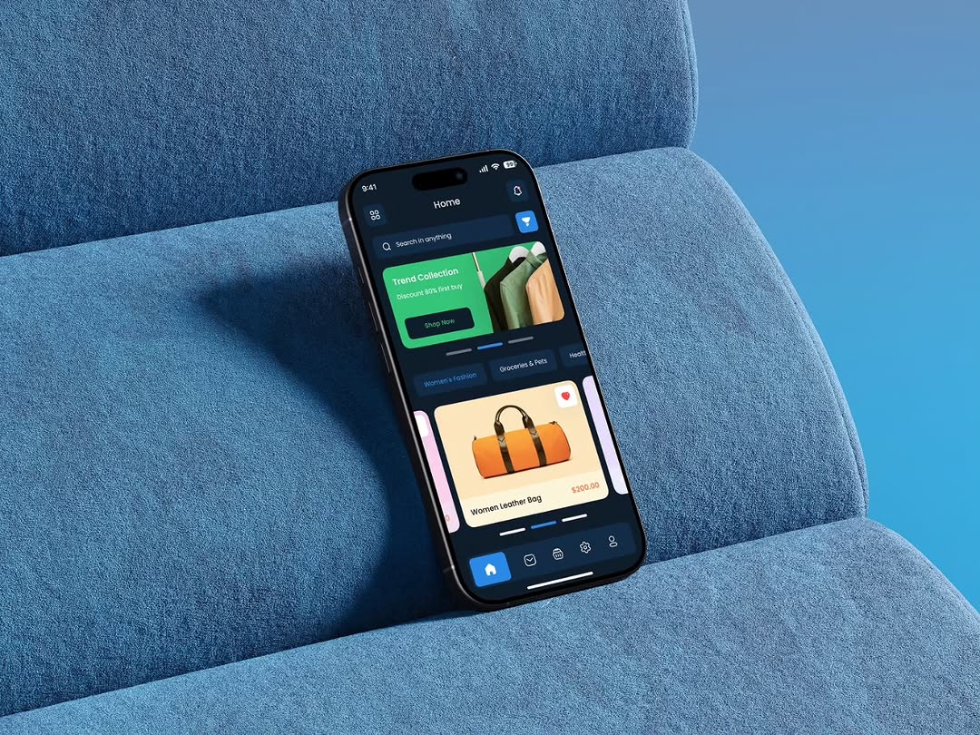 E-Commerce Mobile Application.  Image 0