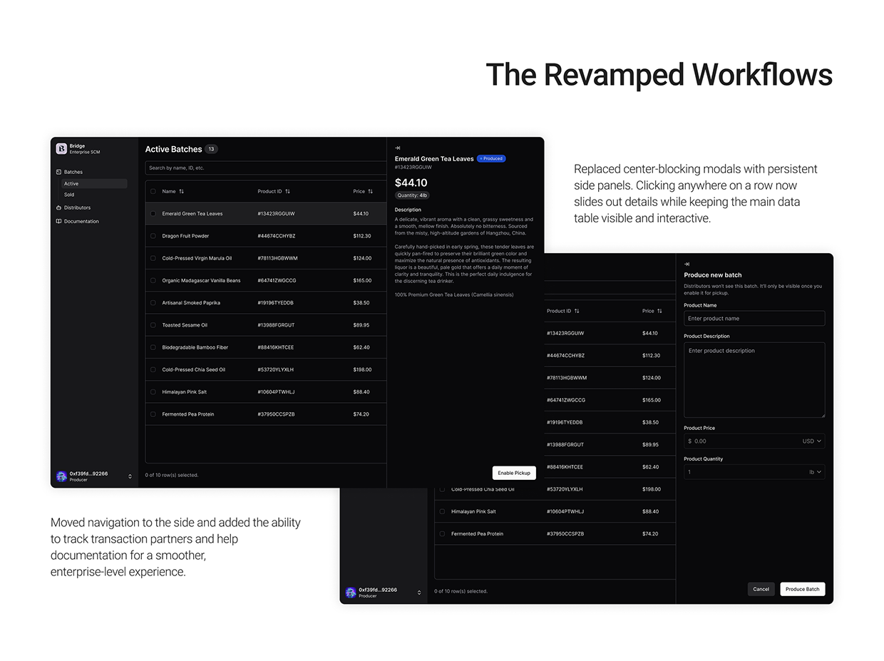 Bridge - Enterprise Blockchain SCM | UI/UX Rebrand Image 6