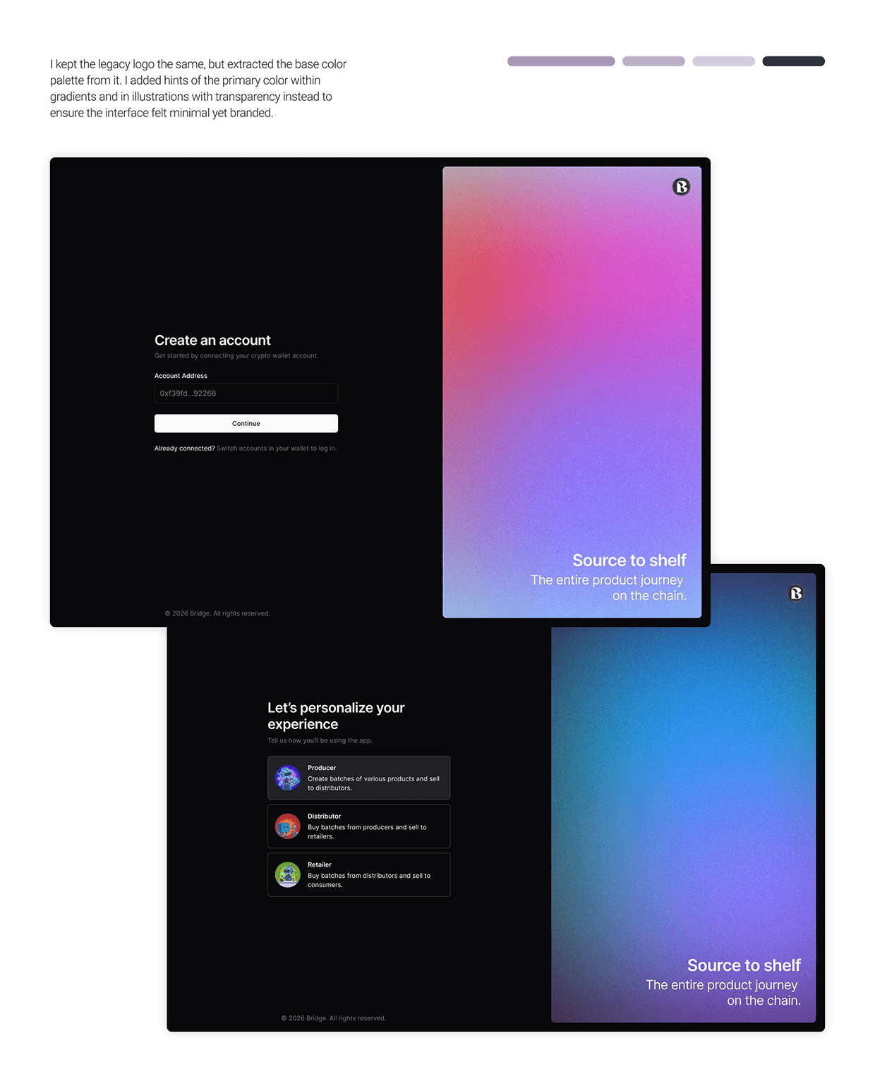 Bridge - Enterprise Blockchain SCM | UI/UX Rebrand Image 11