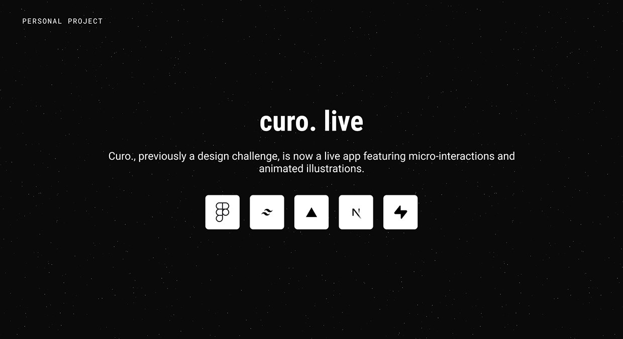 curo. live | A design library for designers Image 0