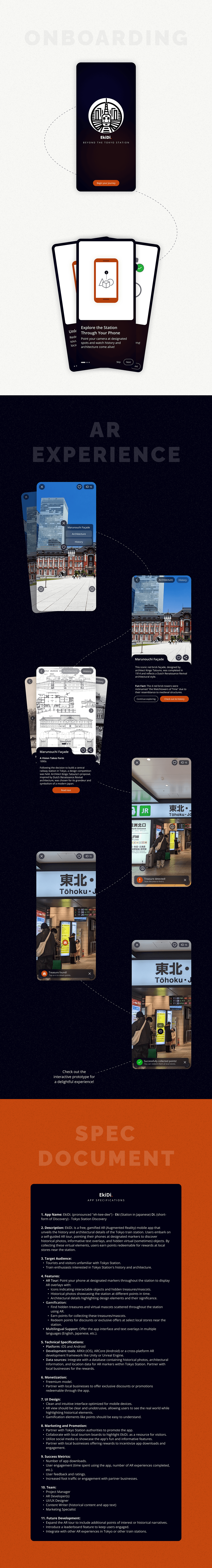 EkiDi. | AR Mobile App for Tokyo Station Image 2