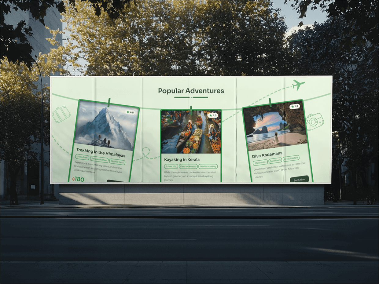 Solo Traveler Landing Page Image 1