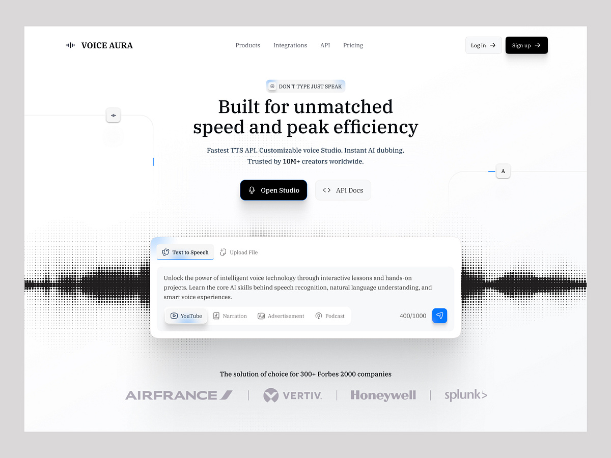 AI Voice Generator & Text to Speech Website