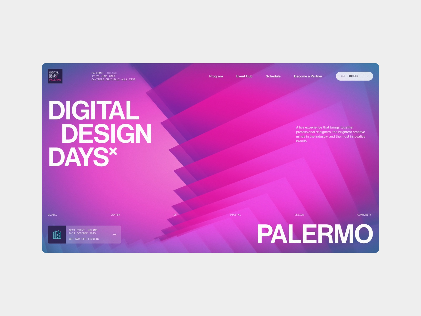 Digital Design Days X - Awwwards SOTD