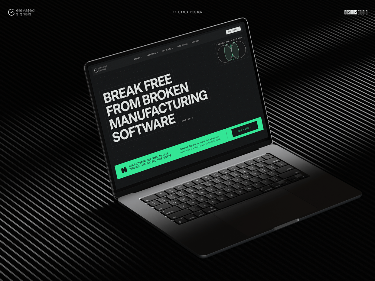 Elevated Signals – UX/UI Design