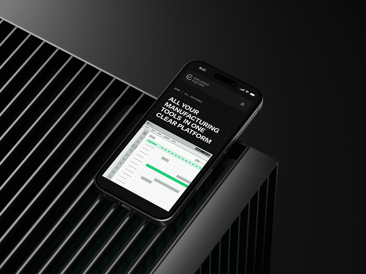 Elevated Signals – UX/UI Design Image 2