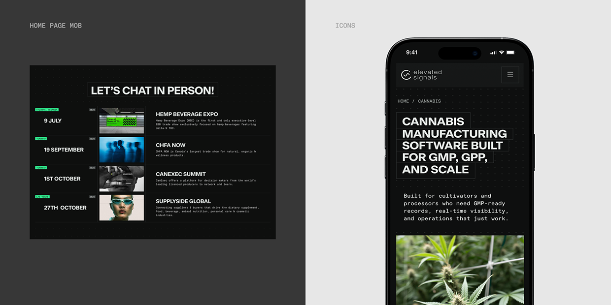 Elevated Signals – UX/UI Design Image 6