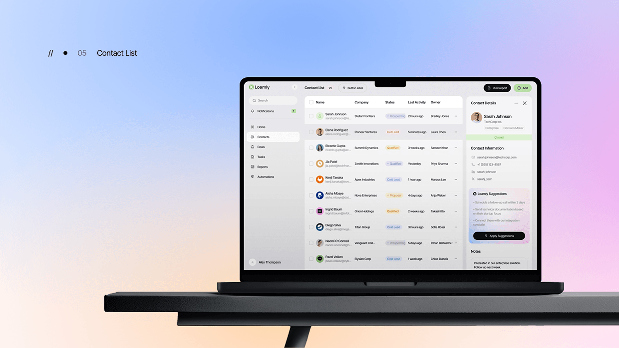 Loamly - AI-native CRM Image 7