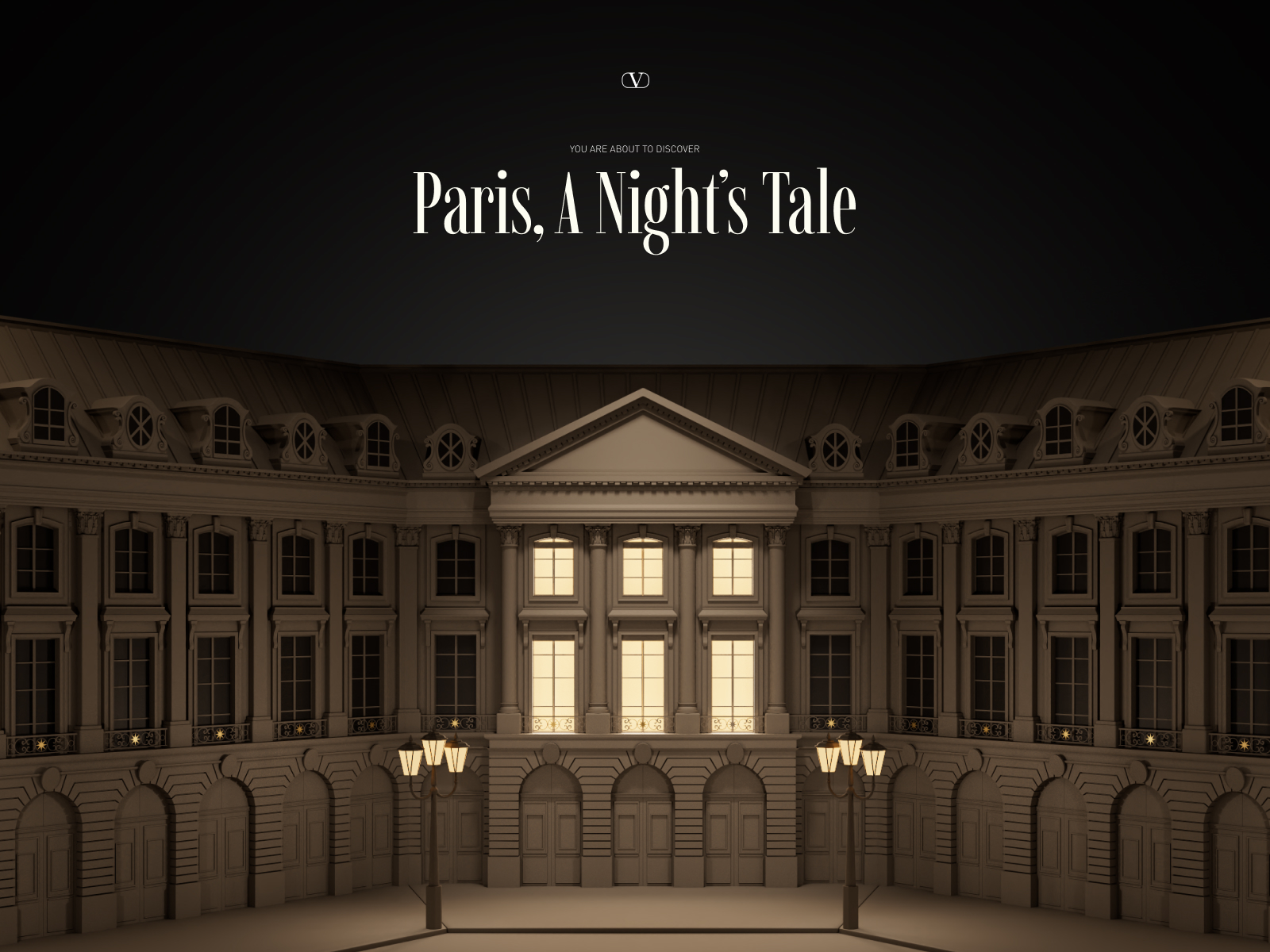 Paris A Night's Tales - Awwwards Honorable Mention