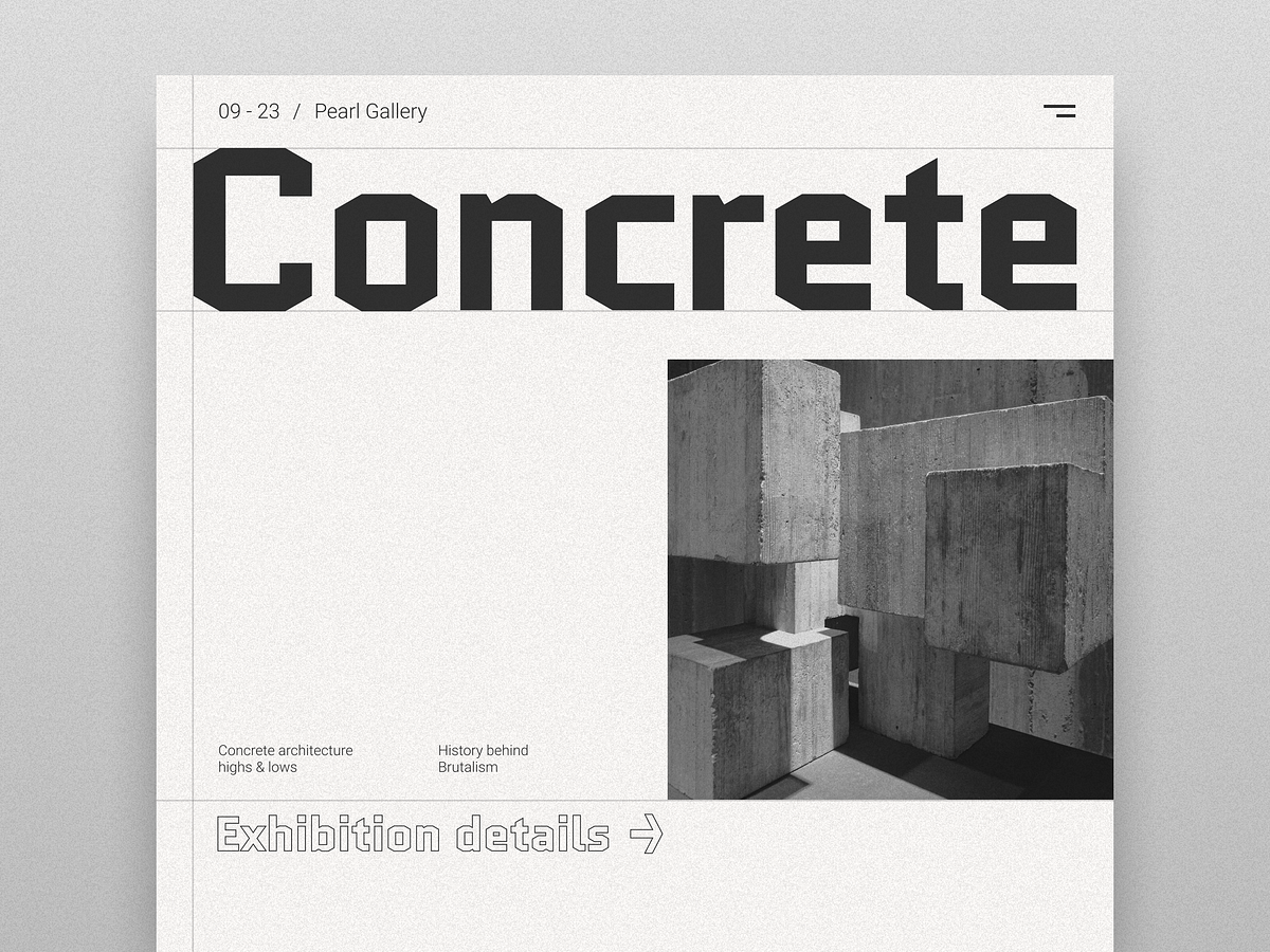 Brutalist website exploration