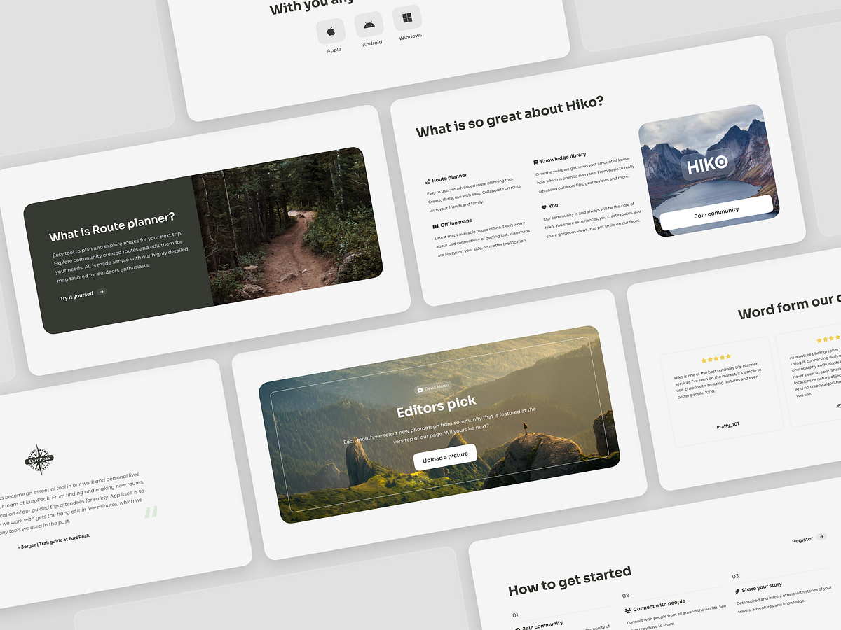 HIKO - Landing page Image 1