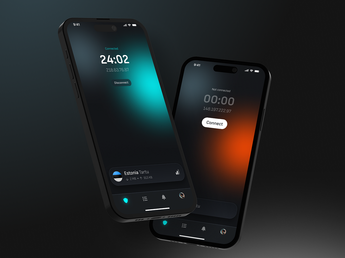 VPN Connection screen