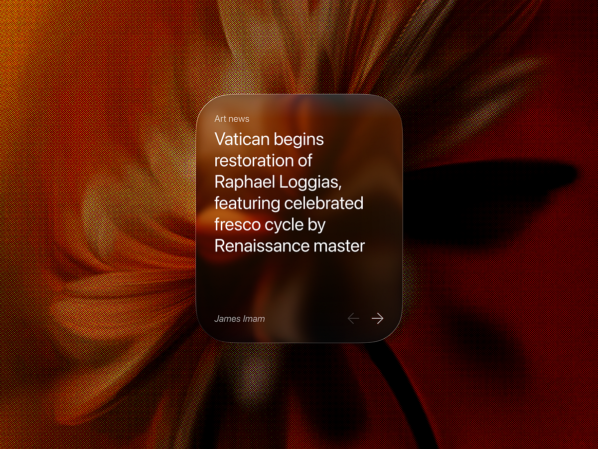 Minimal News widget