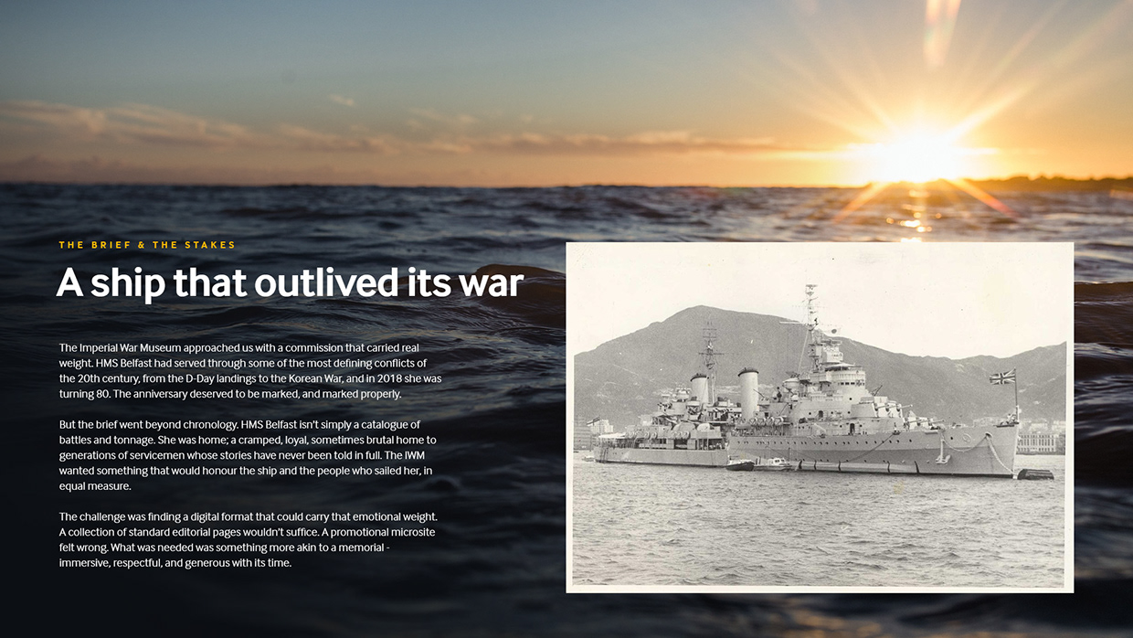 HMS Belfast 80th Anniversary Interactive Experience Image 1