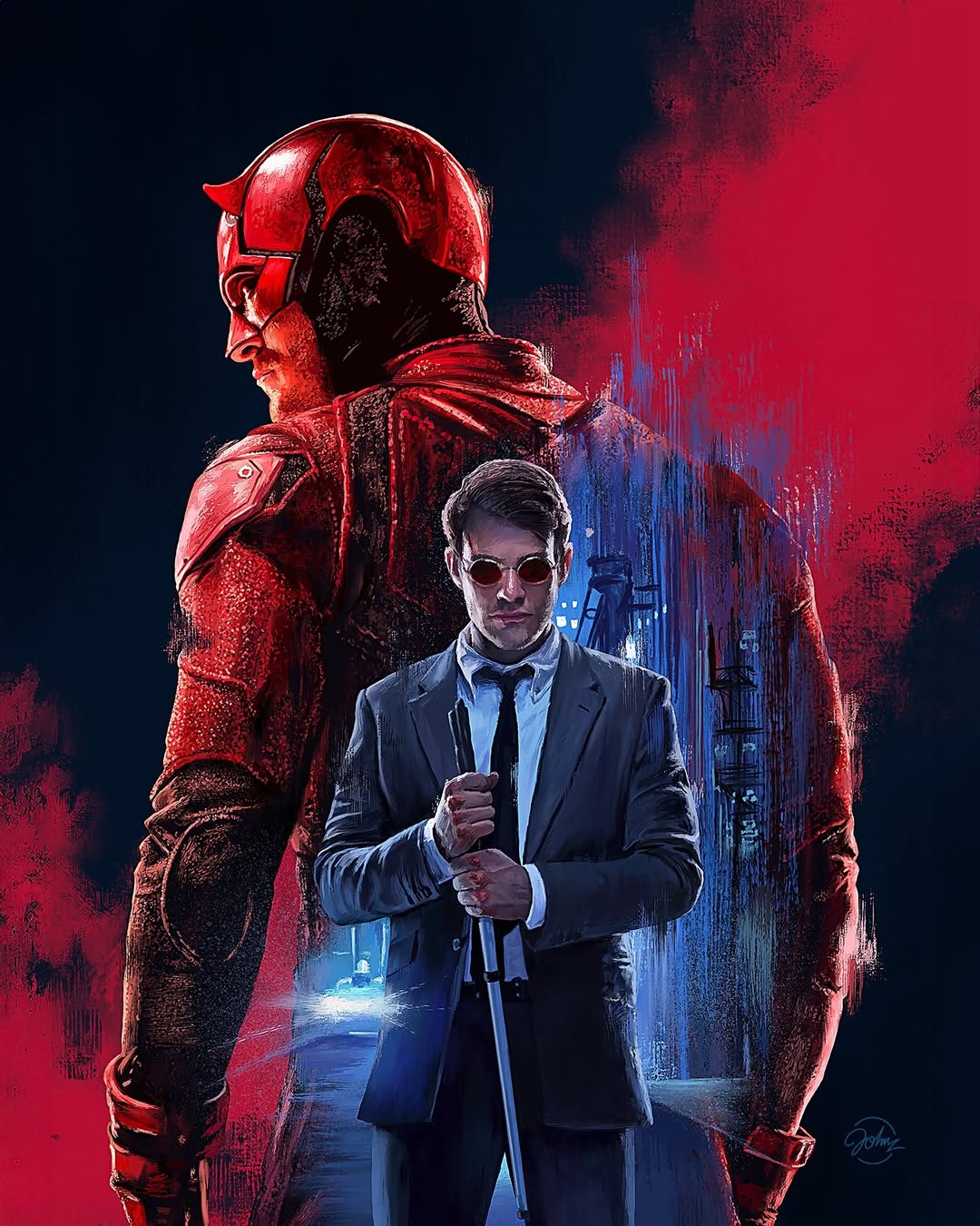 Justice may be blind, but it never misses its mark. 🕶️