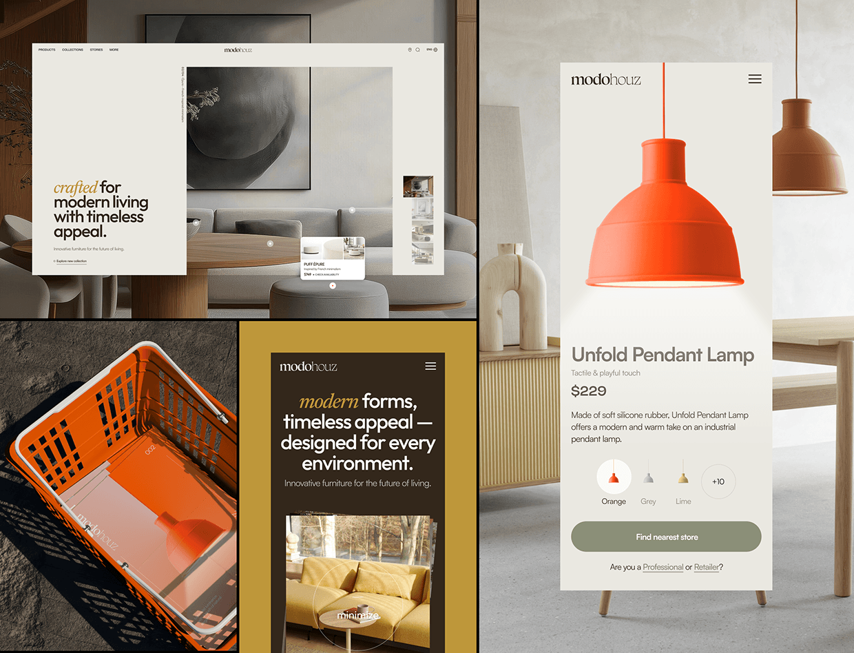 Modohouz - Furniture Store UI
