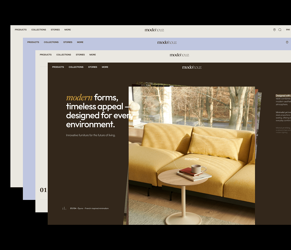 Modohouz - Furniture Store UI Image 1