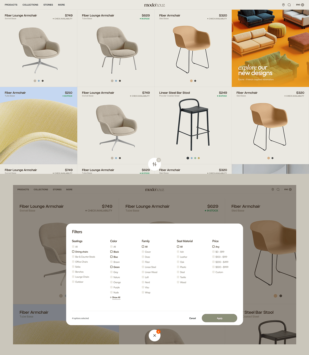 Modohouz - Furniture Store UI Image 12