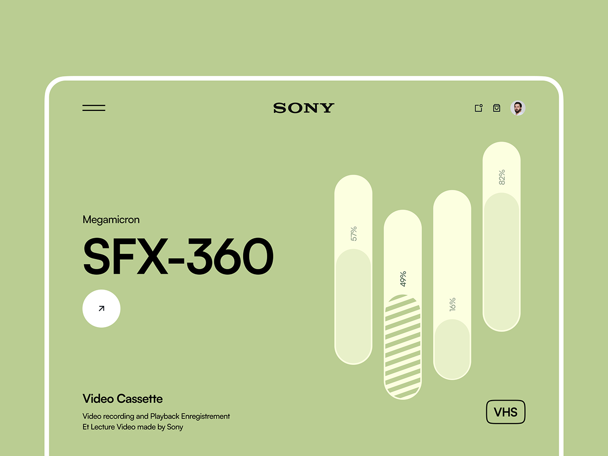 Sony VHS Visual UI Image 2