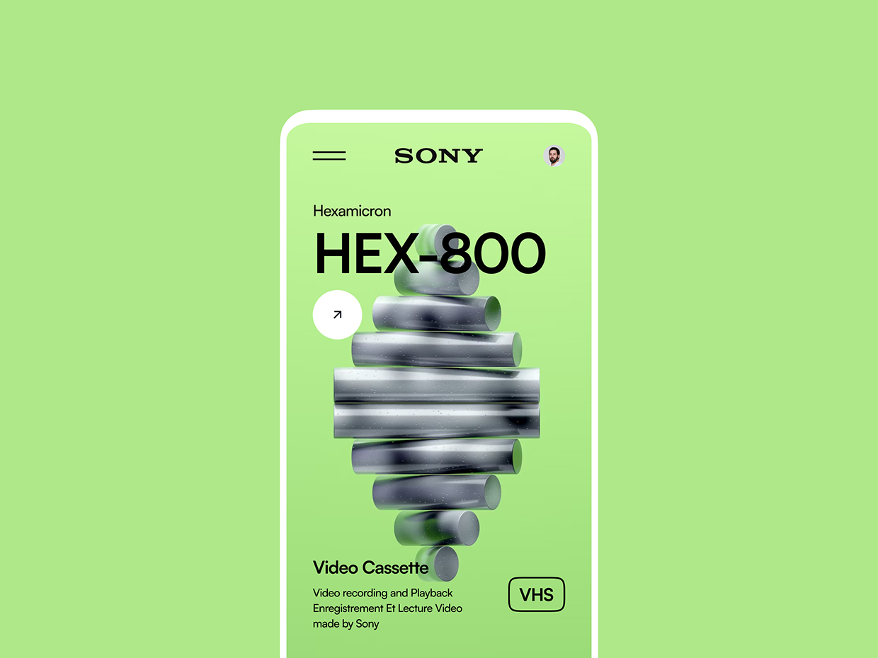 Sony VHS Visual UI Image 7