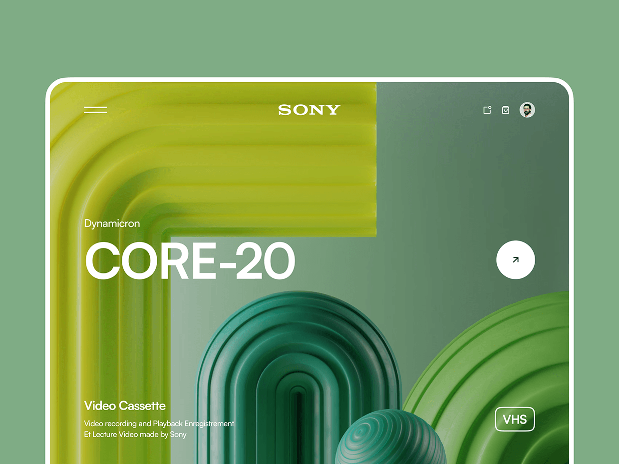 Sony VHS Visual UI Image 8